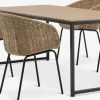 DAGSVAD + TUERNEDAGSVAD L190 table + 4 TUERNE chaises naturel-JYSK Best
