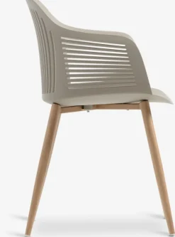 DAGSVAD + VANTOREDAGSVAD L190 table naturel + 4 VANTORE chaises sable foncé-JYSK Online