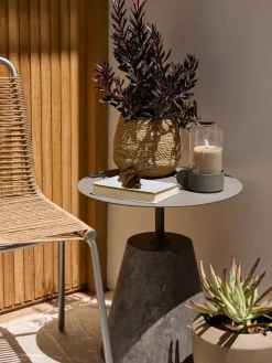 DALRIPATable d'appoint DALRIPA Ø45xH50 sable foncé-JYSK