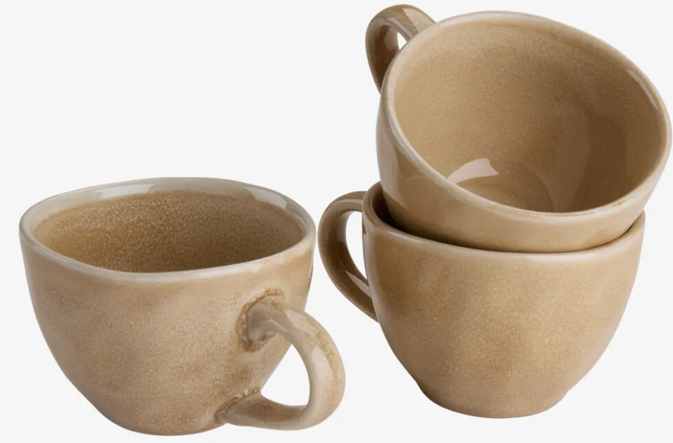 DETMERTasse à café DETMER 22cl Ø9xH7cm beige grès-JYSK Online