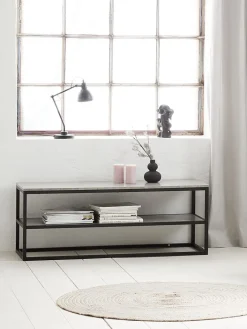 DOKKEDALMeuble TV DOKKEDAL béton/noir-JYSK Hot