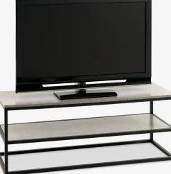 DOKKEDALMeuble TV DOKKEDAL béton/noir-JYSK Hot