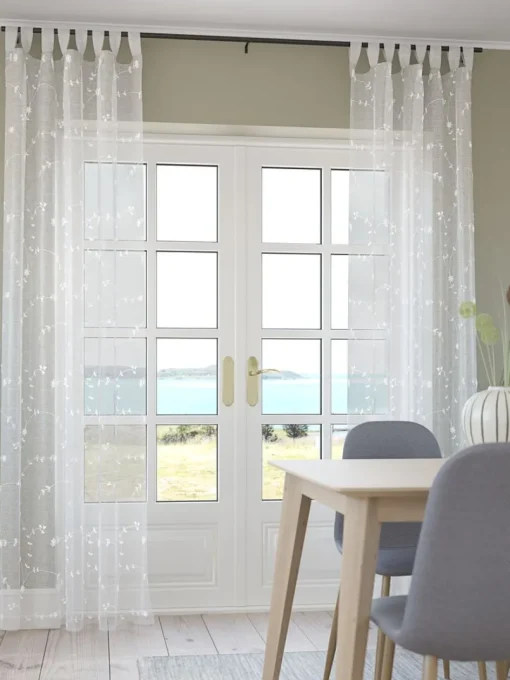 DOLMARideau DOLMA 1x140x245 broderie-JYSK Online