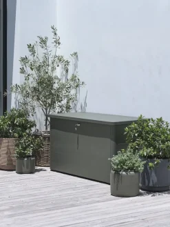 DREJETCoffre à coussins DREJET l134xH73xP62 gris anthracite-JYSK Hot