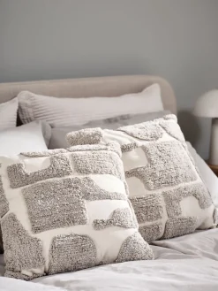 DVERGFAKSCoussin DVERGFAKS 45x45 gris/beige-JYSK Online