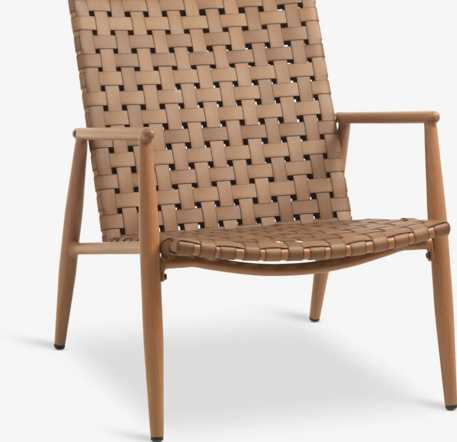 EDDERUPFauteuil lounge EDDERUP naturel-JUTLANDIA Discount