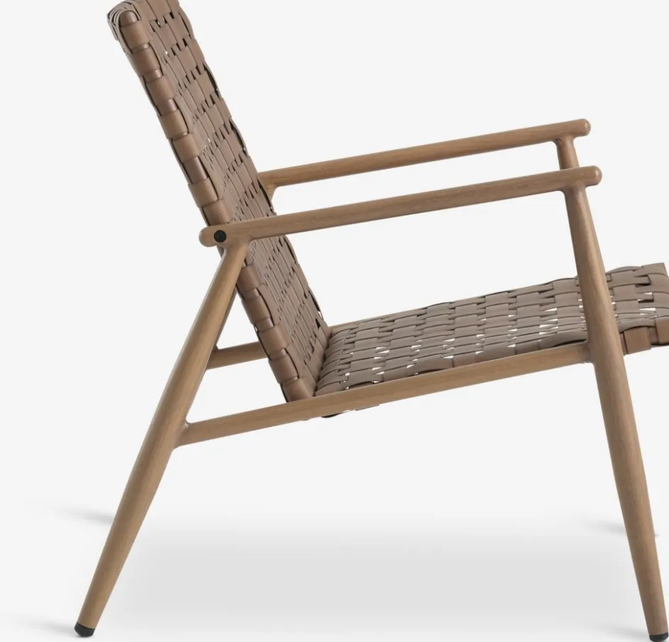 EDDERUPFauteuil lounge EDDERUP naturel-JUTLANDIA Discount