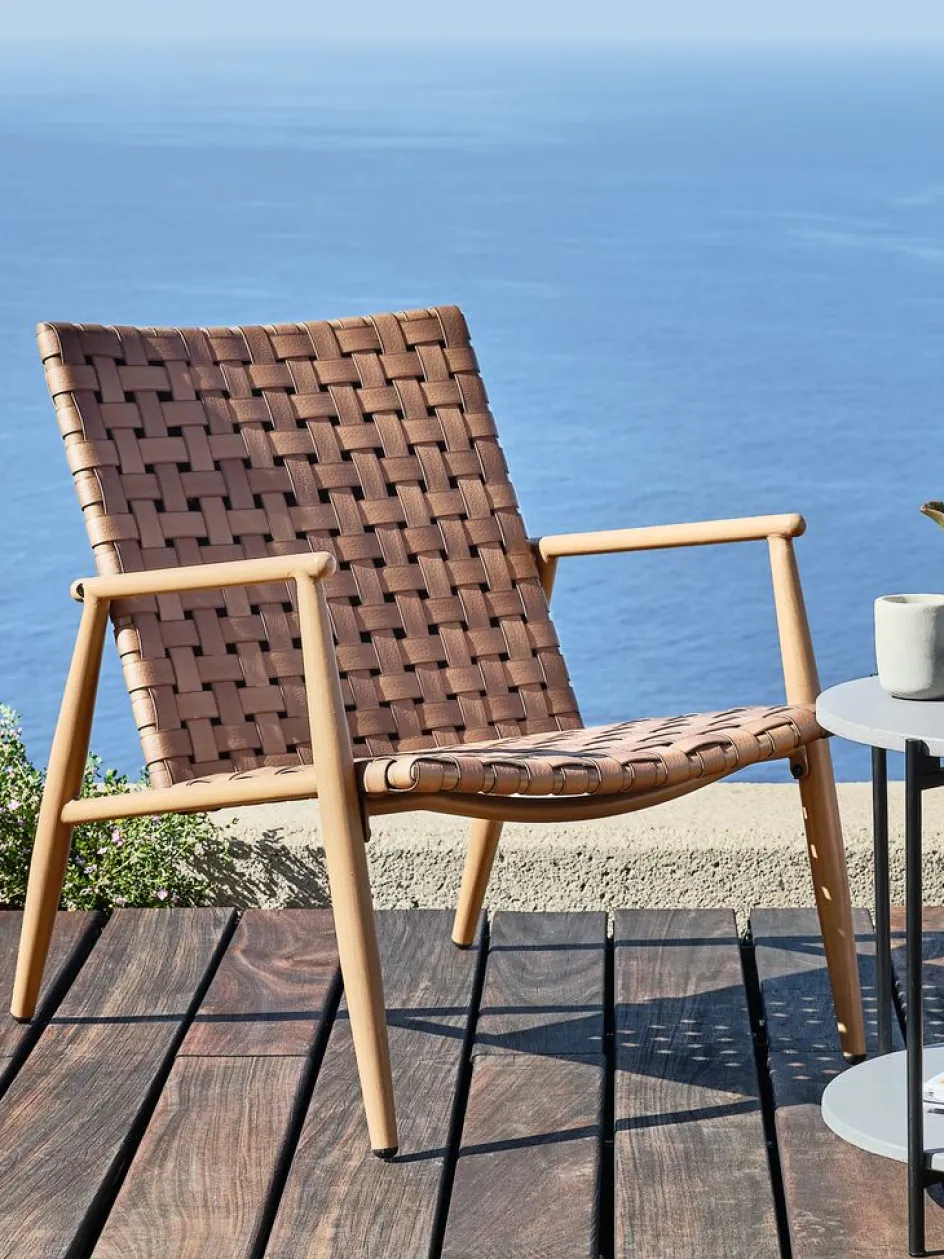 EDDERUPFauteuil lounge EDDERUP naturel-JUTLANDIA Discount