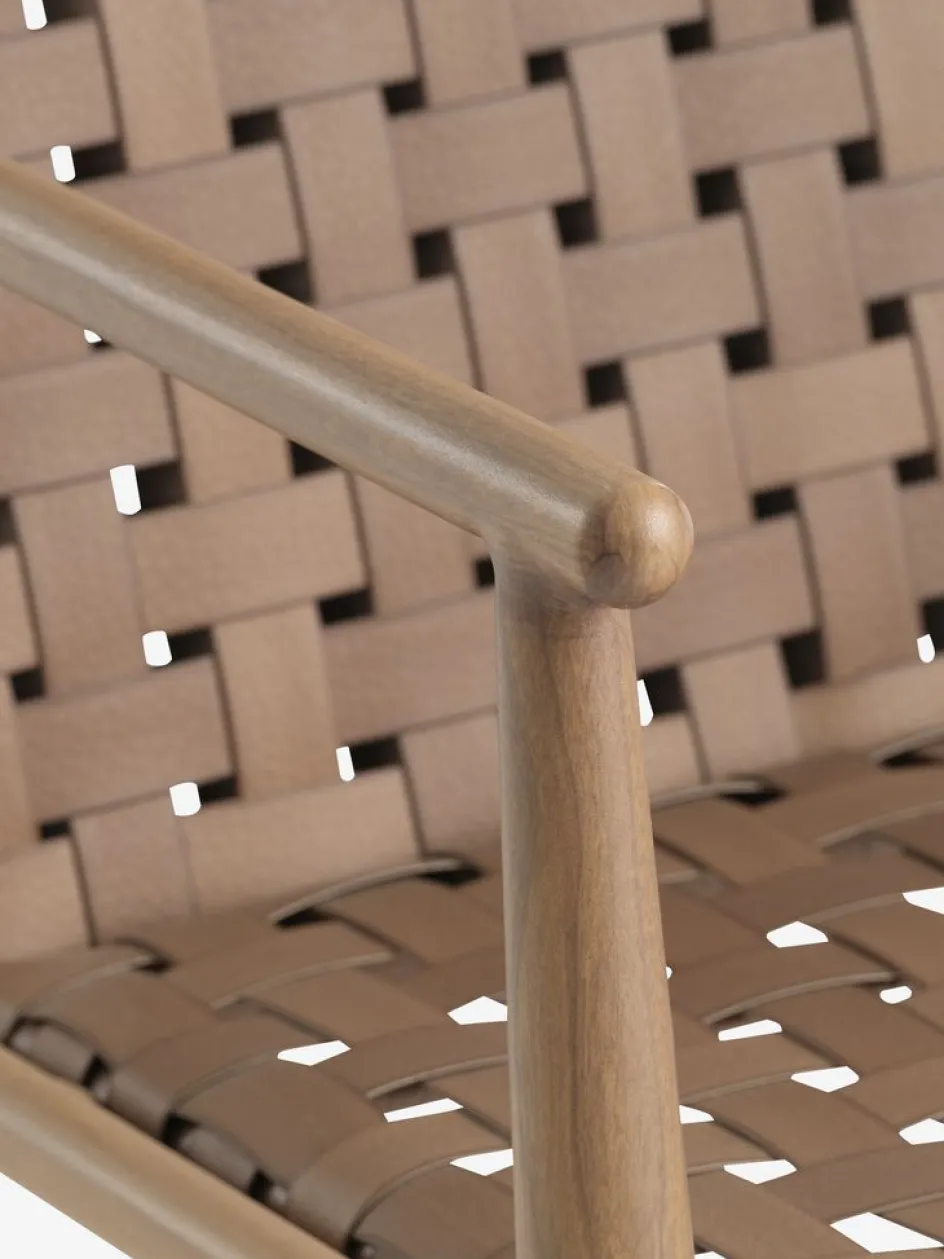 EDDERUPFauteuil lounge EDDERUP naturel-JUTLANDIA Discount