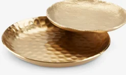 EDSELEVide-poche EDSELE Ø11/14cm métal doré 2pcs-JYSK Clearance