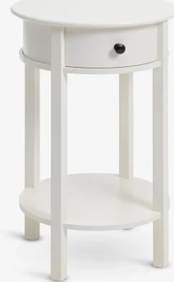 EGEBYTable de nuit EGEBY 1 tiroir blanc-JYSK New
