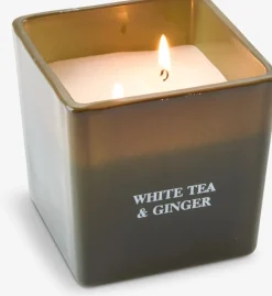 EGONBougie parfumée EGON l8xL8xH8cm verre vert olive-JYSK Outlet