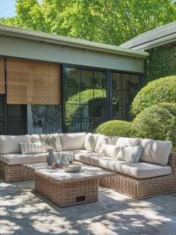 EJEREns lounge EJER 6 personnes séchage rapide naturel-JUTLANDIA New