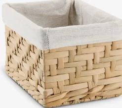 EJNOPanier EJNO l16xL22xH14cm a/tissu naturel-JYSK Hot