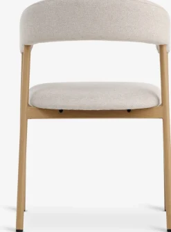 EJSINGChaise EJSING tissu beige/coloris chêne naturel-JYSK New