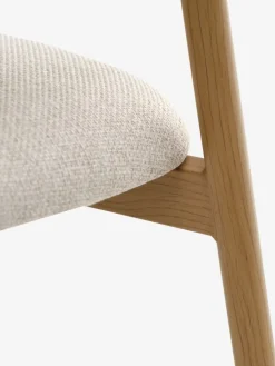 EJSINGChaise EJSING tissu beige/coloris chêne naturel-JYSK New