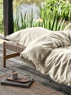 ELLIEGoldParure de lit ELLIE 240x220 l avec broderies-KRONBORG Outlet