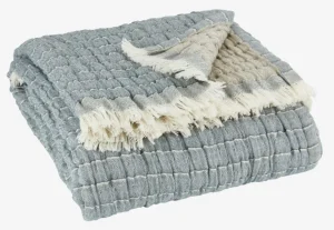 ENEPlaid ENE 130x170 bleu/beige-JYSK Outlet