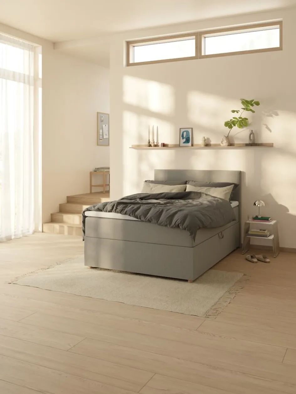 ETNABasicTête de lit 140x115cm ETNA Gris-23-JYSK Best