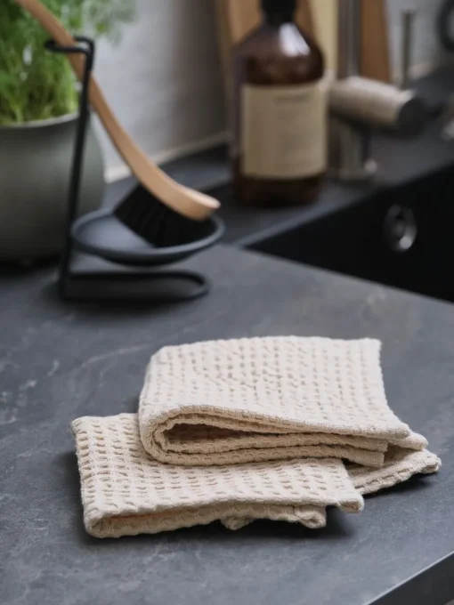 EVINLavette EVIN l28xL28cm 2pcs/pqt beige-JYSK