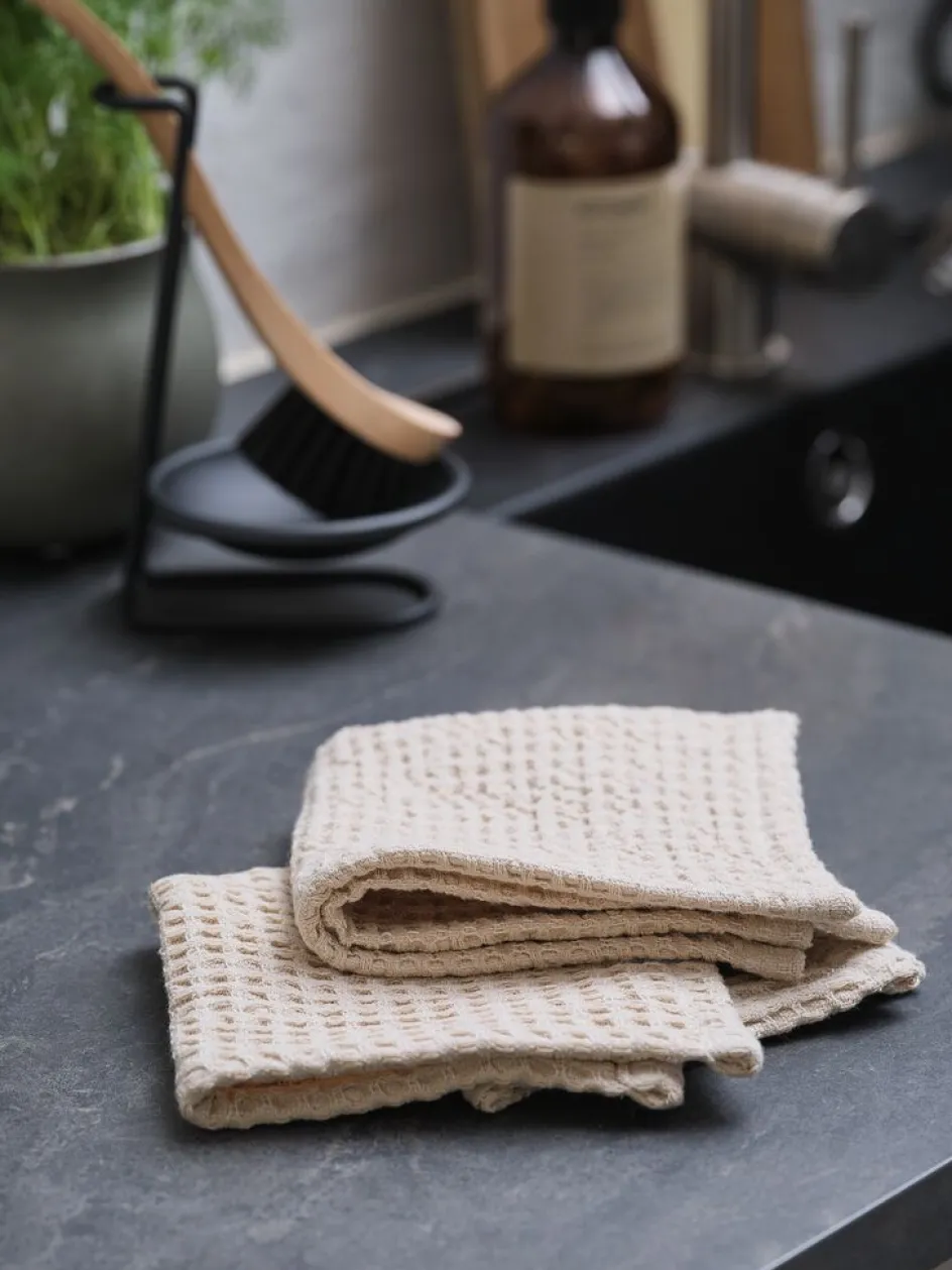 EVINLavette EVIN l28xL28cm 2pcs/pqt beige-JYSK