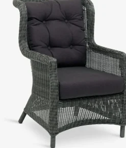 FALKENBERGFauteuil lounge FALKENBERG gris-JUTLANDIA