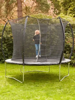 FALKTrampoline FALK Ø250 a/filet sécurité noir-JYSK