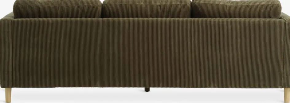 FALSLEVCanapé FALSLEV méridienne velours côtelé-JYSK Discount