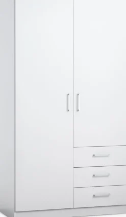 FANDRUPArmoire FANDRUP 97x176 2 portes 3 tiroirs-JYSK Outlet