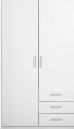 FANDRUPArmoire FANDRUP 97x176 2 portes 3 tiroirs-JYSK Outlet