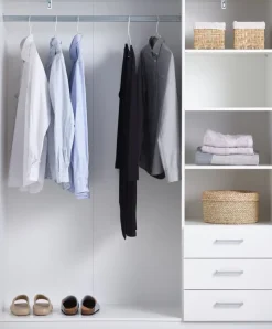 FANDRUPArmoire FANDRUP 145x176 3 portes 3 tiroirs-JYSK Online