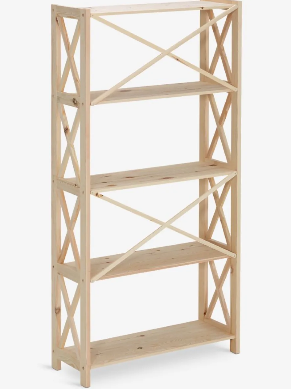 FARUPÉtagère FARUP 80 cm 5 tablettes pin-JYSK New