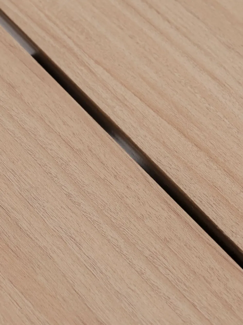 FAUSING + BREDSTENFAUSING L220 table naturel + 4 BREDSTEN chaises noir-JUTLANDIA Online