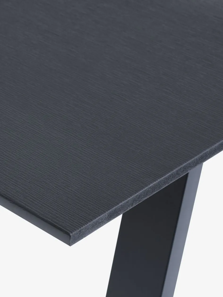 FAUSING + GUDHJEMFAUSING L220 table + 4 GUDHJEM chaises noir-JYSK Clearance