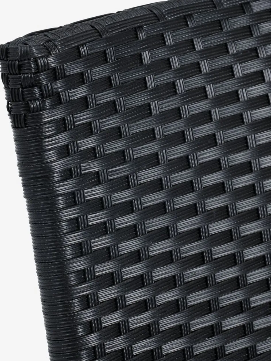 FAUSING + GUDHJEMFAUSING L220 table + 4 GUDHJEM chaises noir-JYSK Clearance