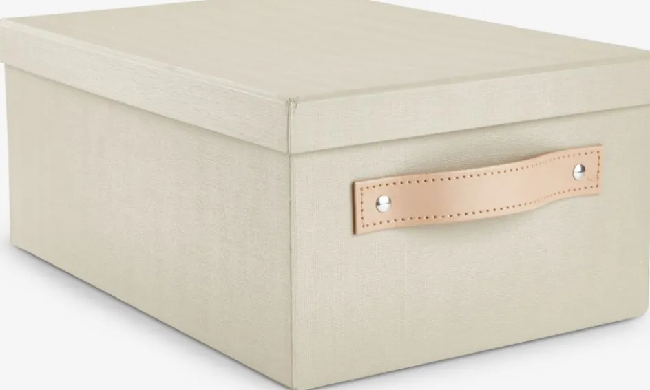 FJORDURBoîte de rangement FJORDUR l23xL33xH14cm kaki-JYSK Outlet