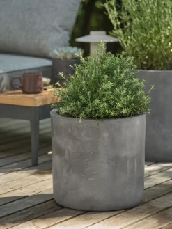 FLUGABac à fleurs FLUGA Ø33xH32 gris-JYSK Clearance