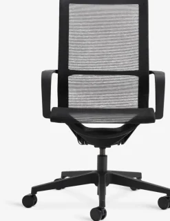 FOLBYFauteuil de bureau FOLBY maille noir/noir-JYSK