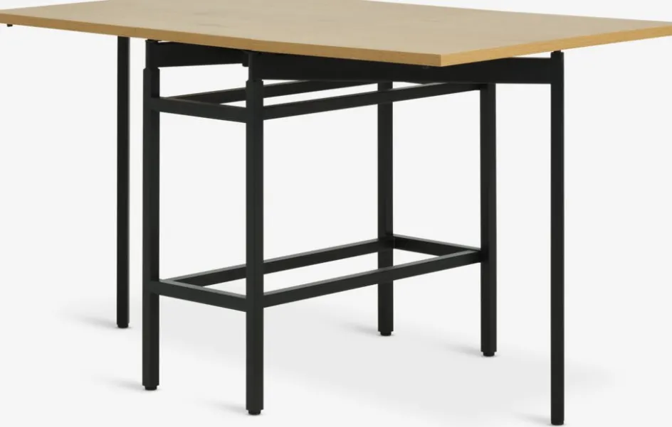 FOLDINGBROTable FOLDINGBRO 75x38/84/130 coloris chêne chaud-JYSK