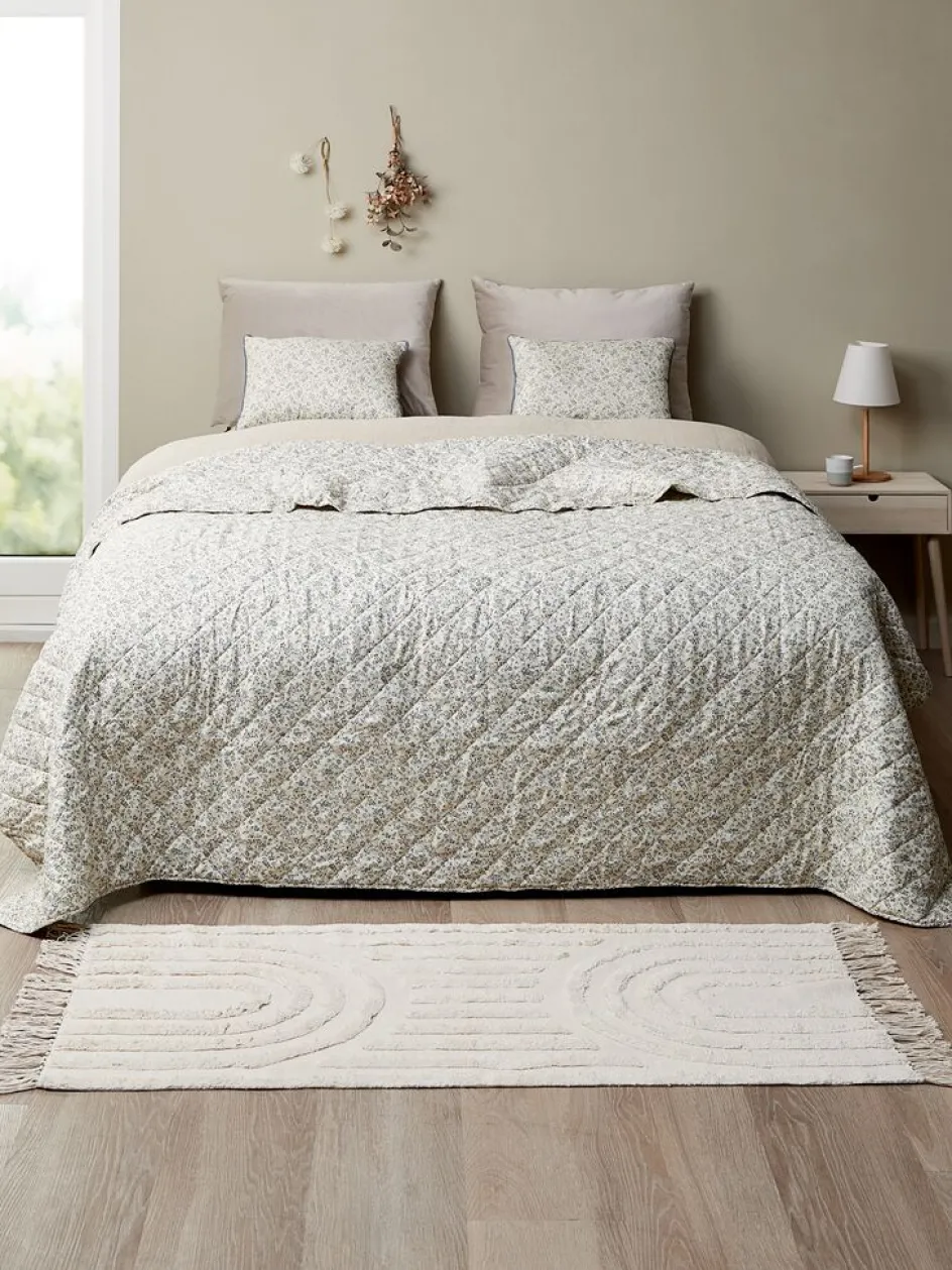 FRESIACouvre-lit FRESIA 220x240 vert/bleu-JYSK Sale