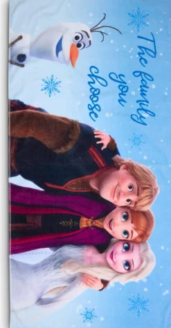 FROZENGoldDrap de douche REINES DES NEIGES 70x140-JYSK Online