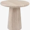 FUGLEKONGEPiédestal FUGLEKONGE Ø50xH48 coloris travertin-JYSK Discount
