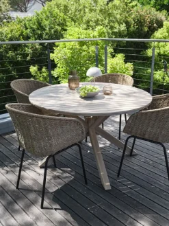 FUGLSANDTable de jardin FUGLSAND Ø120 bois d'acacia-JYSK Best