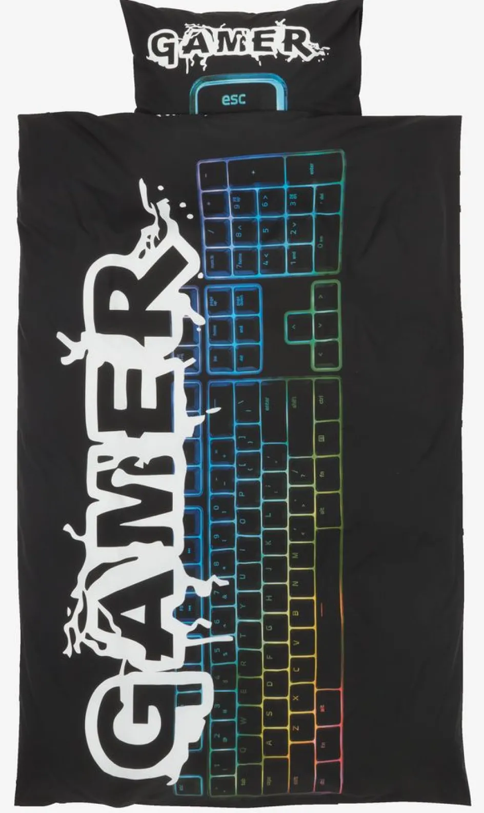 GAMINGPlusParure de lit GAMING 140x200 noir-JYSK Sale