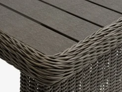 GAMMELBYGAMMELBY L225 table + 4 GAMMELBY chaises gris-JUTLANDIA New