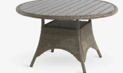 GAMMELBYTable de jardin GAMMELBY Ø130 gris-JUTLANDIA