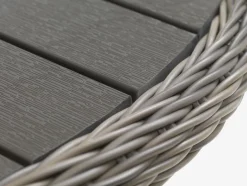 GAMMELBYTable de jardin GAMMELBY Ø130 gris-JUTLANDIA