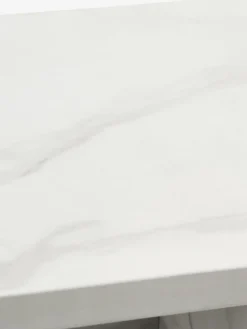 GANDRUPBout de canapé GANDRUP 45x45 coloris marbre blanc-JYSK