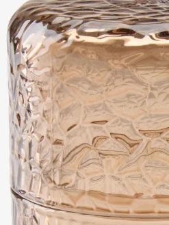 GENEVADBoîte de rangement GENEVAD Ø8xH10cm verre brun-JYSK Online