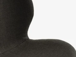 GEVNINGEChaise GEVNINGE tissu brun foncé/noir-JYSK